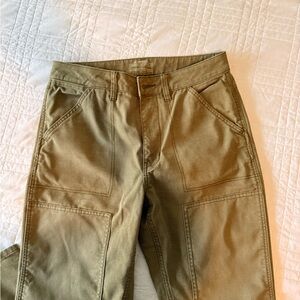 REI Women's Straight Leg Pants in Olive Green